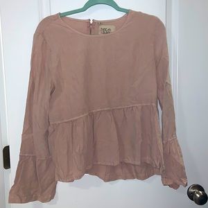 Beige Blouse